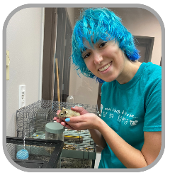 Volunteer with Gerbil